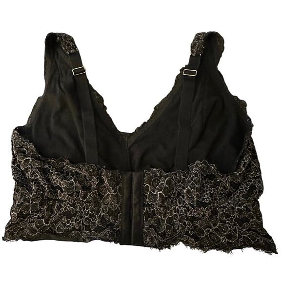 Cosabella Pret-A-Porter Lurex Longline Curvy Bralette - XL - NWOT - Picture 4 of 6